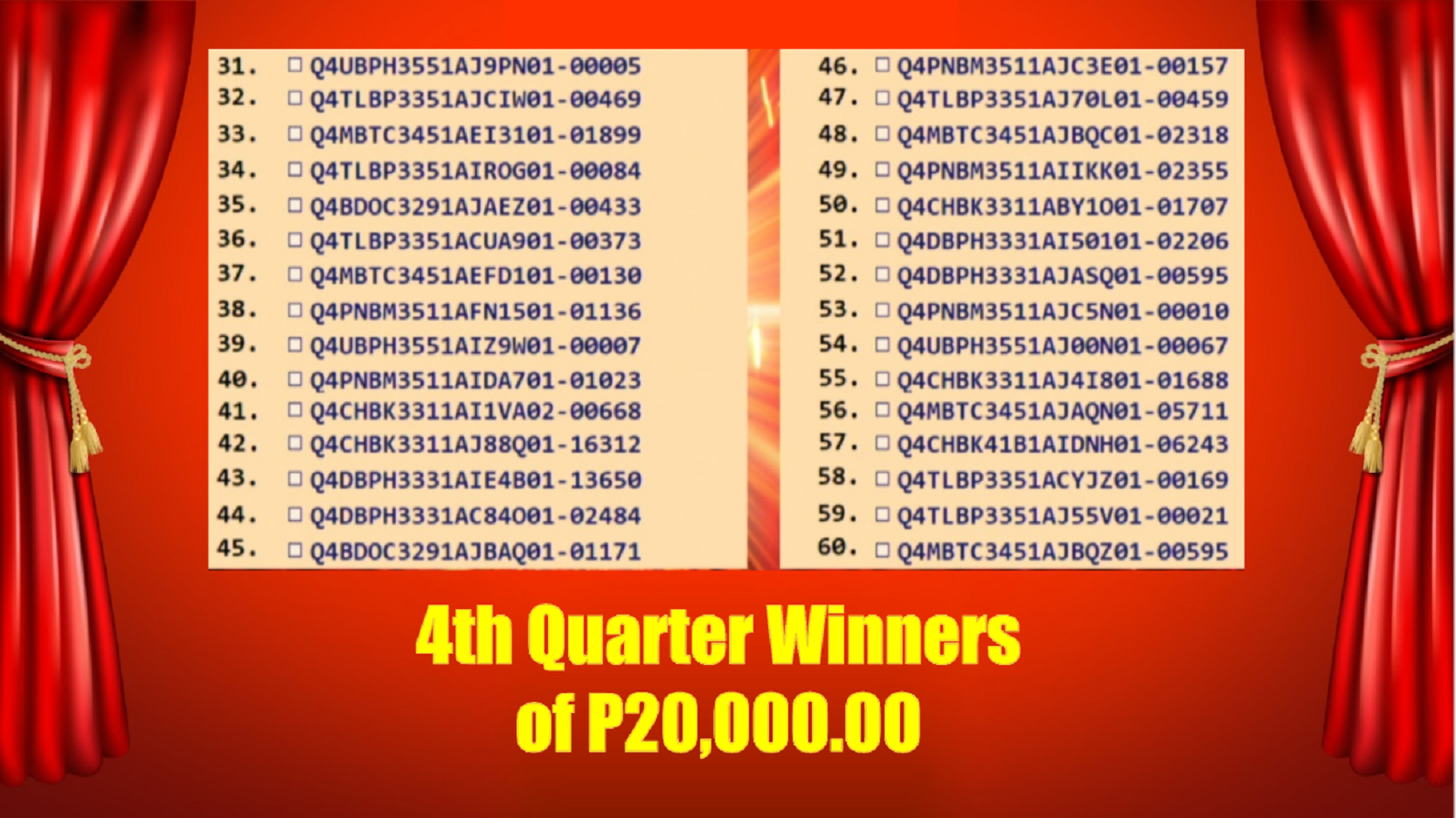 20k Winners Second slide