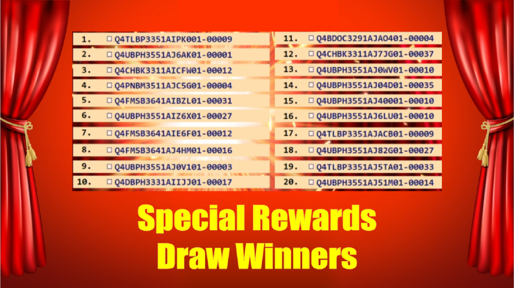 Special Winner
