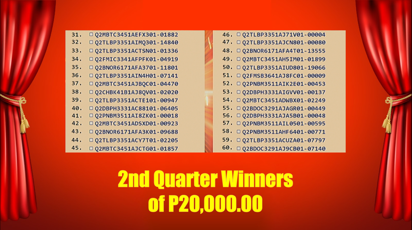 20k Winners Second slide