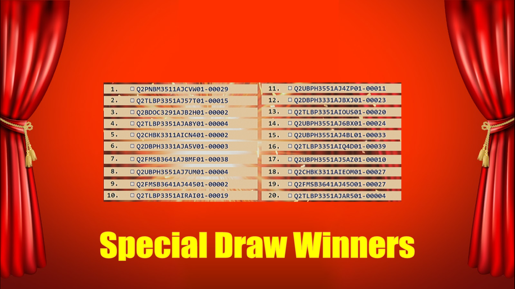 Special Winner