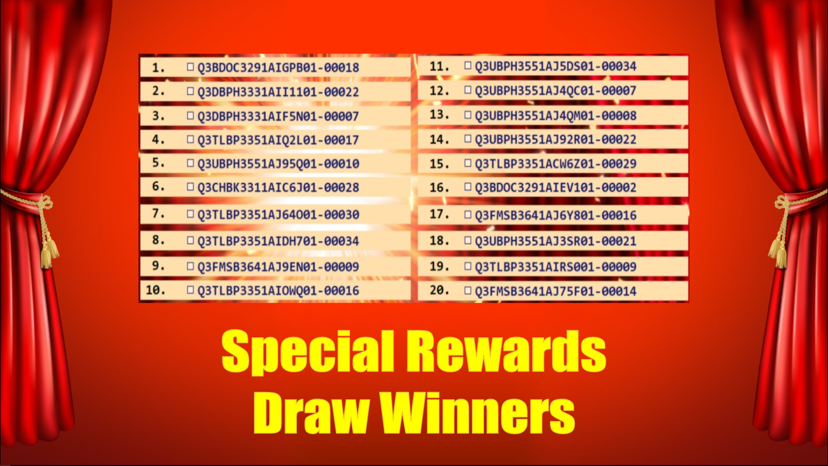 Special Winner